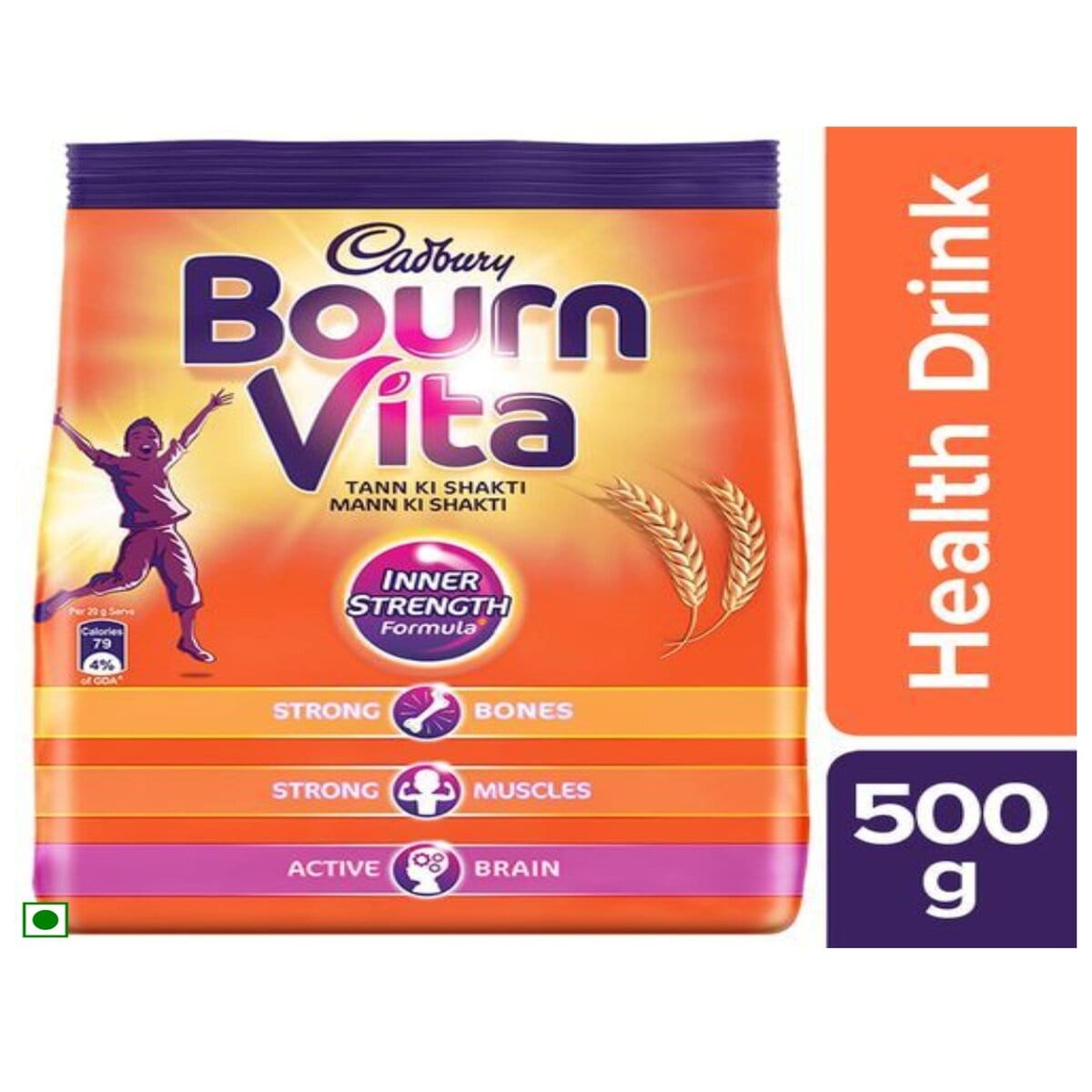BOURNVITA CHOCOLATE HEALTH DRINK - 500 GM