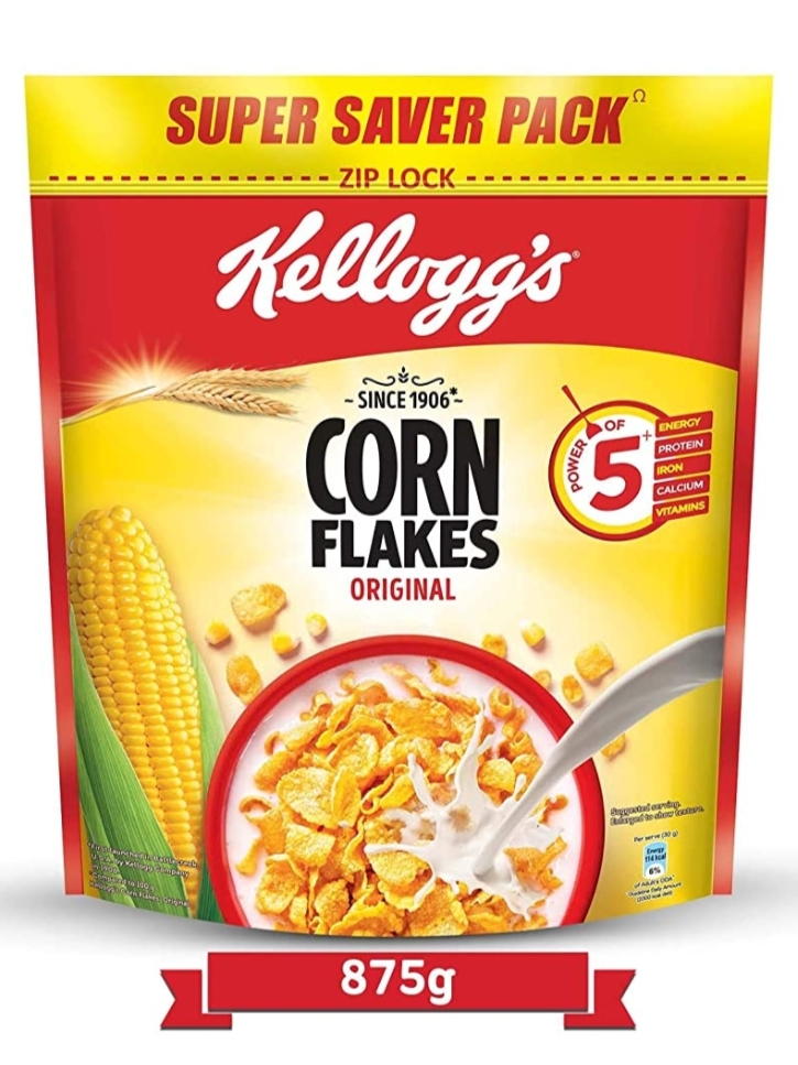 Kelloggs Corn Flakes 875 gm