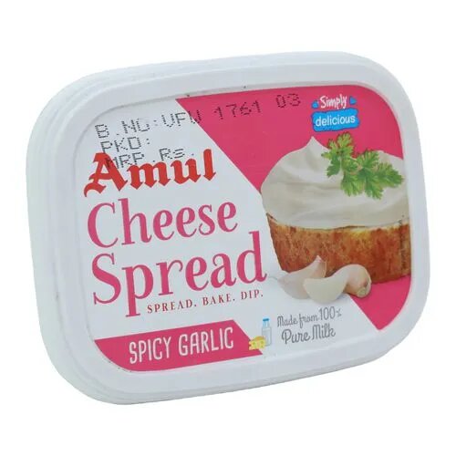 Amul Cheese Spread Spicy Garlic-200gm